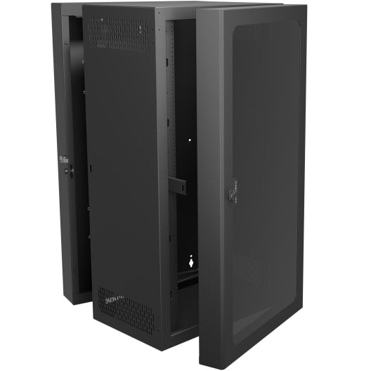 Middle Atlantic Products CWR-26-26PD4 rack cabinet 26U Wall mounted rack Black