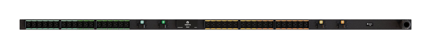 Vertiv PowerIT VP1U60A1 power distribution unit (PDU) 24 AC outlet(s) 0U Black