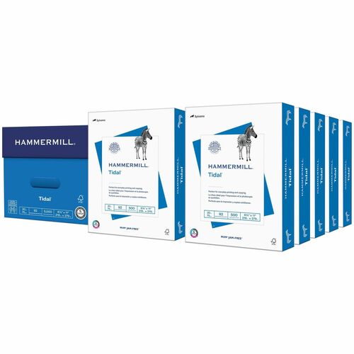 Hammermill MP Paper,20Lb,8-1/2"x11",92 GE/102 ISO,500/RM,10RM/CT,WE-HAM162008