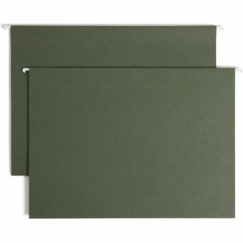 Smead Hanging Box Bottom Folders, 3"Exp, Legal, 25/BX, GN