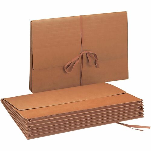 Smead Expand Wallet W/Cloth Ties, 5-1/4" Exp, 14-3/4"x9-1/2"