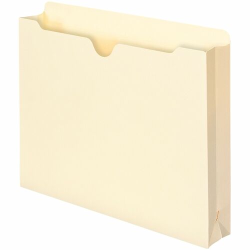Smead File Jackets, 2" Exp, Letter, 11-3/4"x9-1/2", 50/BX, Manila