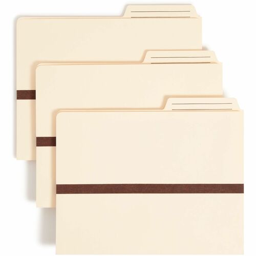 Smead Economy File Pockets, 1" Exp, Ltr, 11-3/4"Wx9-1/8"H, Manila