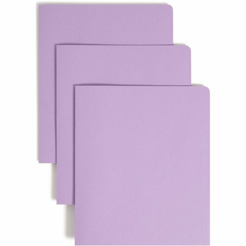 Smead Folders, Textured, 2 Pockets, 9-3/4"x11-1/2", 25/BX, LV