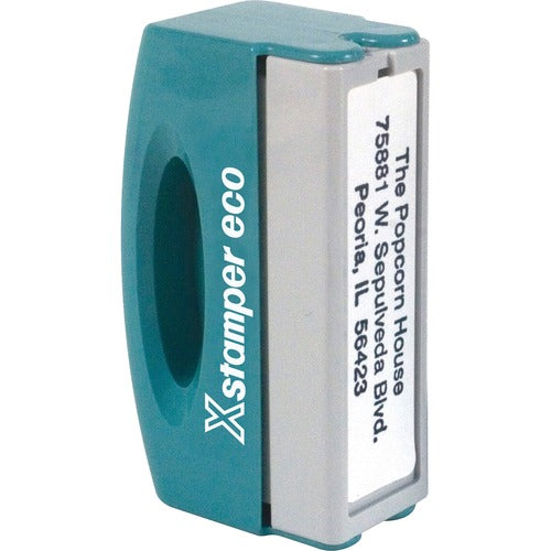 Shachihata Inc Address Stamp, Max Char 22, 1-4 Lines, 1/2"x2" Imp, Ast