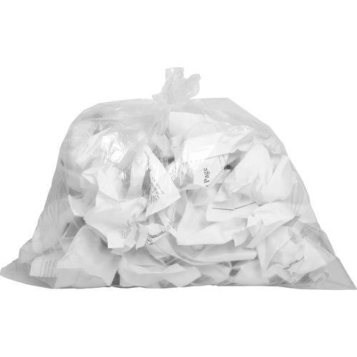 Genuine Joe Can Liners, 7-10 Gallon, 0.6 mil, 24"x23", 500/CT, Clear-GJO01010