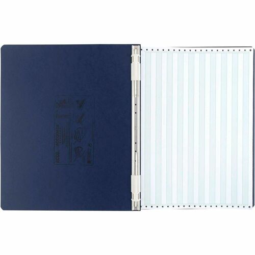 ACCO Data Binder, f/Unburst Shts, 6" Cap, 14-7/8"x11", Dark Blue