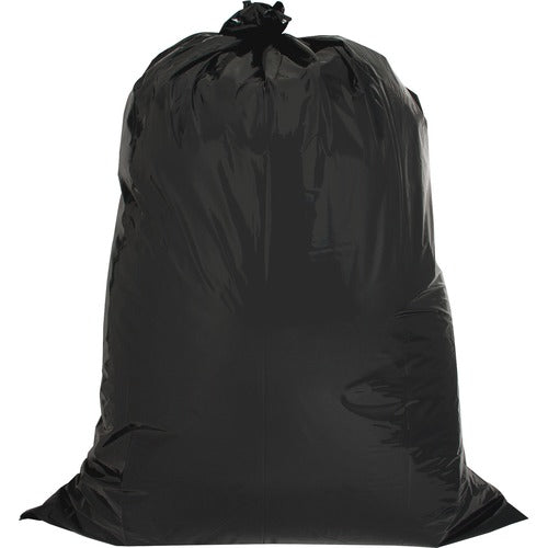 Genuine Joe Heavy-Duty Trash Bags,2.5 Mil,42 Gallon,33"x48",20/CT,Black-GJO02311