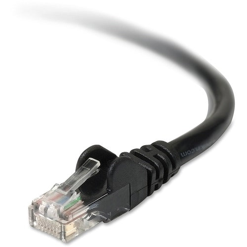 Belkin CAT6 Snagless Patch Cable, 5' L, Black