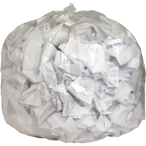 Genuine Joe Can Liners, 56 Gallon, 0.8 mil, 43"x48", 100/CT, Clear-GJO01016