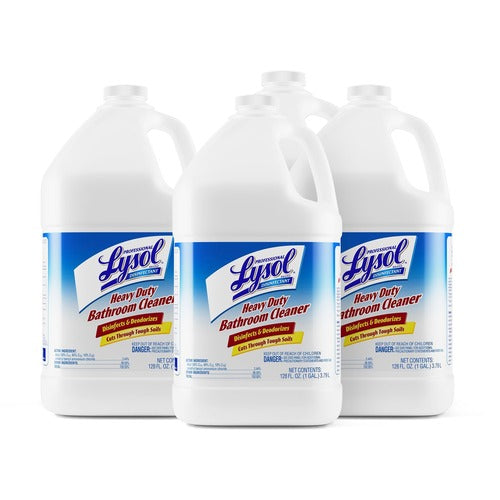 Reckitt Benckiser Lysol Bathroom Cleaner, Citrus Floral, 1 Gallon, 4/CT