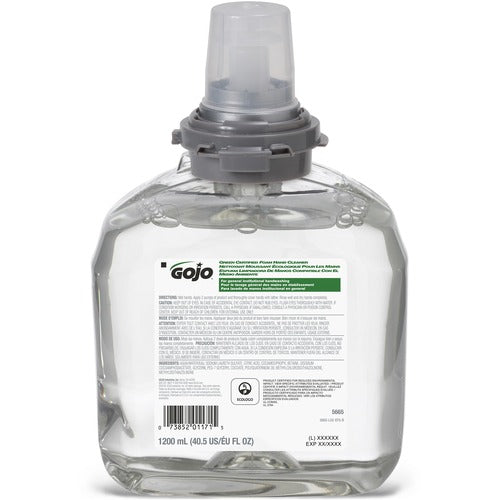 Gojo Green Seal Foam Handwash Refill, 2000 Handwash, Clear-GOJ566502