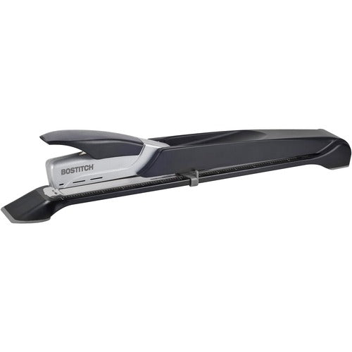 Accentra, Inc. Long Reach Stapler,25 Sht Cap.,12-1/2" Reach,Black/Silver