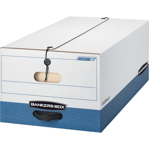 Fellowes Storage Boxes, 850 lb Cap, Lgl, 15"x24"x10", 4/CT, WE/BE-FEL0001203