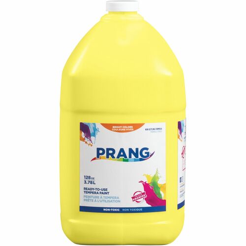 Dixon Ticonderoga Company Tempera Paint, Ready to Use, Nontoxic, 1 Gallon, Yellow