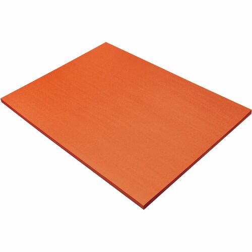 Pacon Construction Paper, 18"x24", 50Shts, 15/PK, Orange
