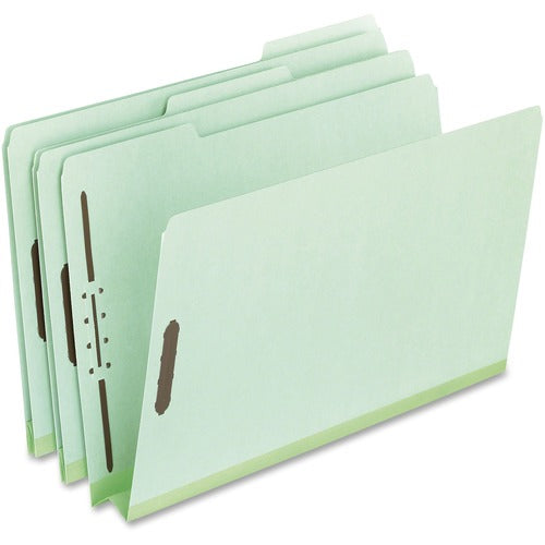 Pendaflex Expansion Folder,2" Cap Fstr,1/3 Cut,LTR,25/BX,Light Green