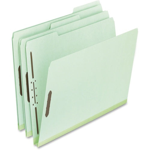 Pendaflex Expansion Folder,1" Cap Fstr,1/3 Cut,LTR,25/BX,Light Green