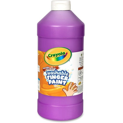 Crayola Finger Paint, Washable, 32oz, Violet