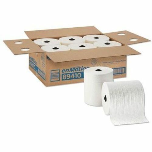 Georgia-Pacific PaperTowels,Embossed,1-Ply,f/enMotionDisp,8.2"x5100",6/CT,WE-GPC89410