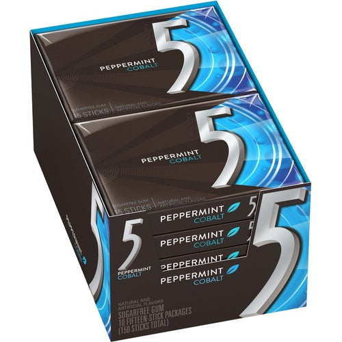 Mars, Inc Cobalt Gum, Individually wrapped, 10/BX, Peppermint