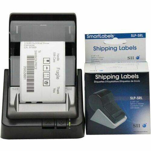 Seiko Shipping labels, Self-Adh, 2-1/8"x4", 220/BX, White