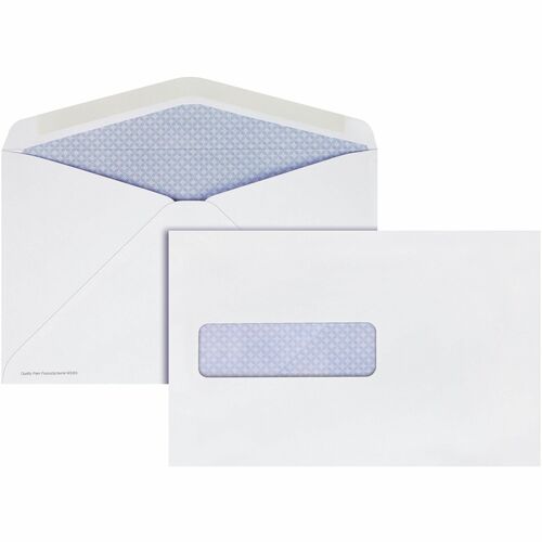 Quality Park Postage Saving Envelopes,Window,6"x9-1/2",500/BX,White