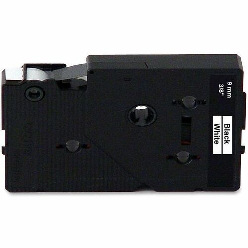 Brother Tape Cartridge, 3/8" Size, Black/White
