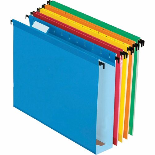 Pendaflex Hanging Folders,2" Exp,1/5 Cut Tabs,Letter,20/BX, AST