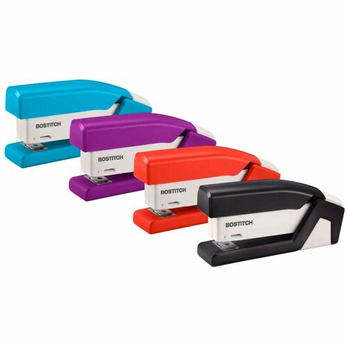 Accentra, Inc. Compact Stapler,Half Strip,15-sheet Capacity,Assorted
