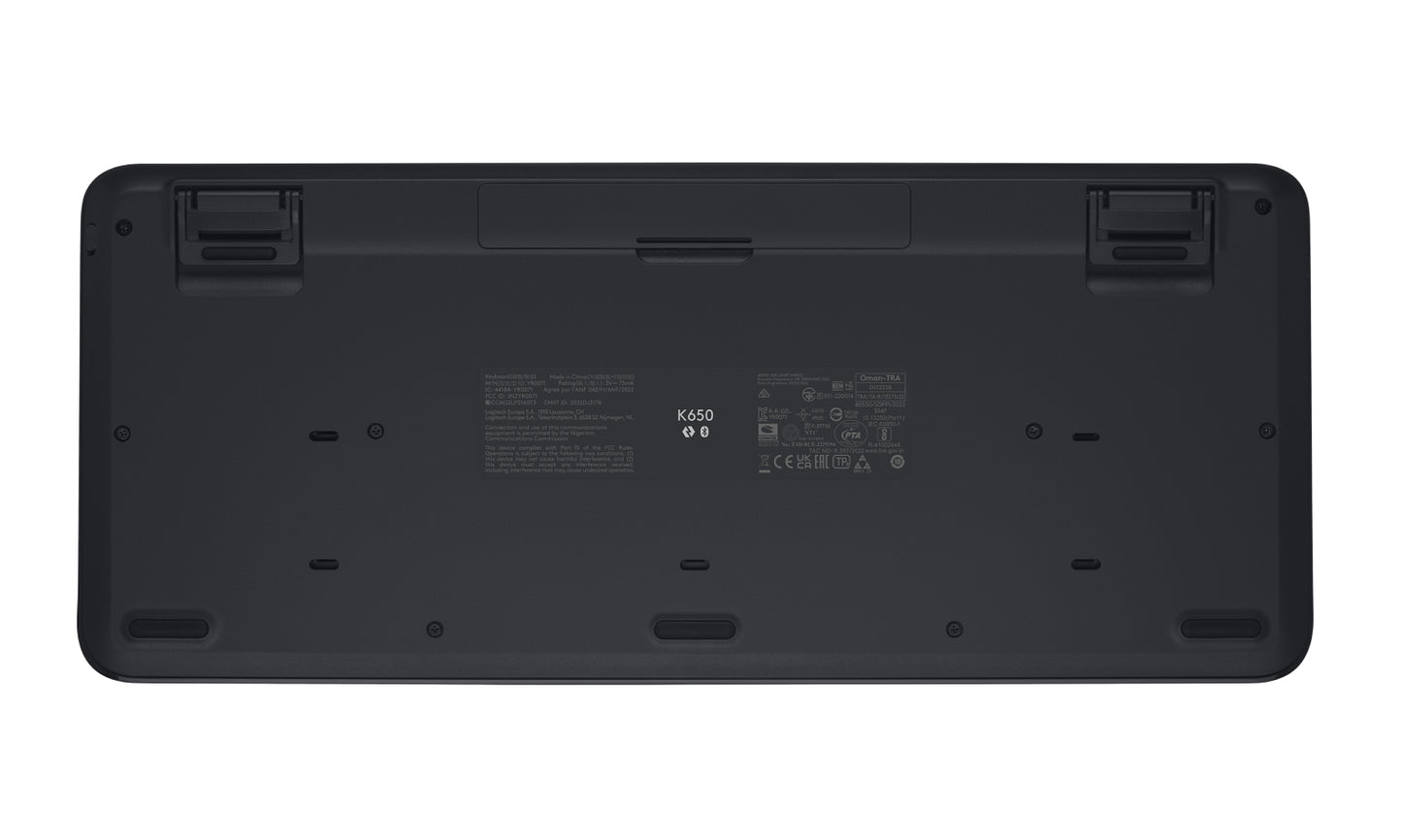 Logitech 920-010908 keyboard Office Bluetooth English Graphite