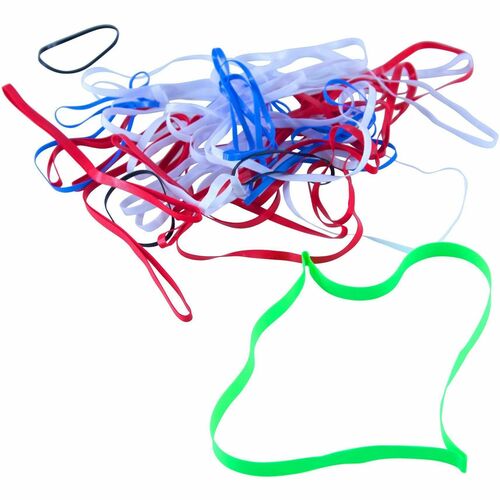 Baumgartens PlastiBands, Assorted Sizes, 100/BX, Assorted