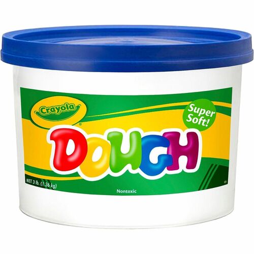 Crayola Modeling Dough, w/Bucket, 3lb, Crumble Free, Blue