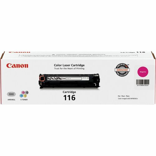 Canon Toner Cartridge 116, 1500 Page Yield, Magenta