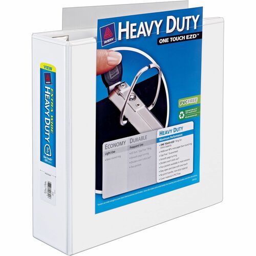 Avery Extra Wide View Binder,3" Capacity,Holds 11"x8-1/2",WE