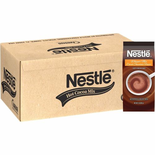 Nestle USA Hot Cocoa Mix,Dark Choco,Whipper,2 lb,12/CT,BN