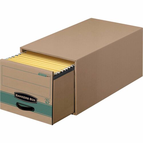 Fellowes Stor/Drawer, Letter, 12-1/2"x23-1/4"x10-3/8", 6/CT, Kraft/GN-FEL1231101