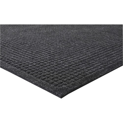 Genuine Joe Indoor Floor Mats, 2'x3', Charcoal Gray-GJO58935