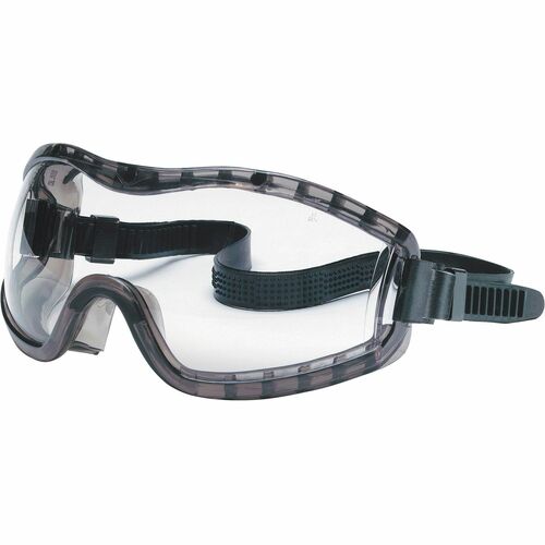 MCR Safety Safety Goggle, w/ Adjustable Strap, Antifog, Clear