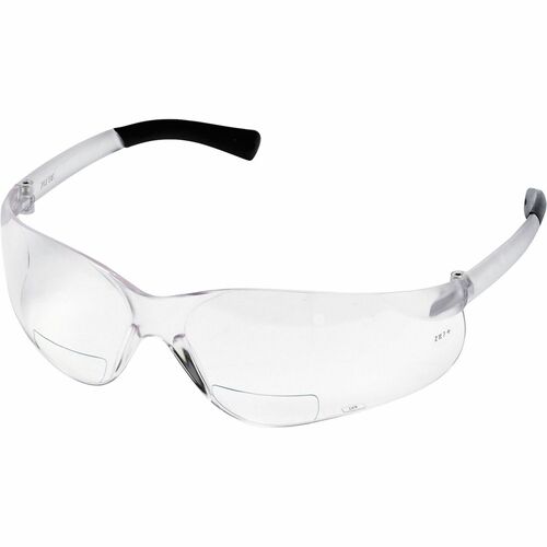 MCR Safety Bearkat Magnifier Eyewear,w/ 1.5 Dioper,Padded Temple,Clear