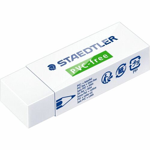 Staedtler Eraser, Latex-free, Large, White