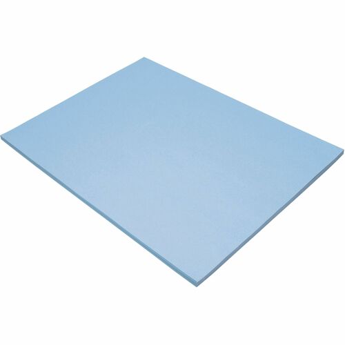 Pacon Construction Paper, 76lb., 18"x24", 50/PK, Sky Blue