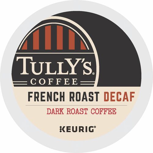 Green Mountain Coffee,Decaf,French Roast,Dark Roast,K-Cup,24/BX,Brown-GMT192419