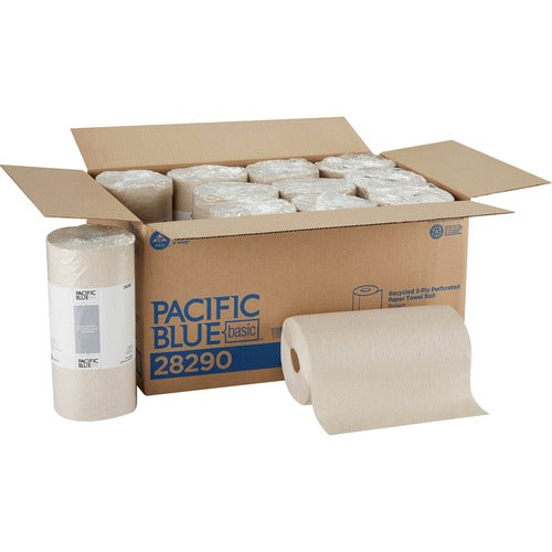 Georgia-Pacific Paper Towels,High Cap,Perf,11"x8.8",250 Sht/RL,12RL/CT,BR-GPC28290
