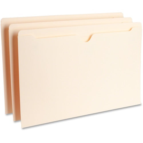 Business Source File Pocket,Straight Cut Tab,Flat,50 Cap.,Legal,100/BX,MLA