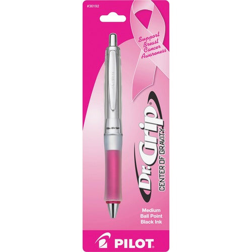 Pilot Ballpoint Pen,BCA,Retractable,Pink Barrel/ Black Ink