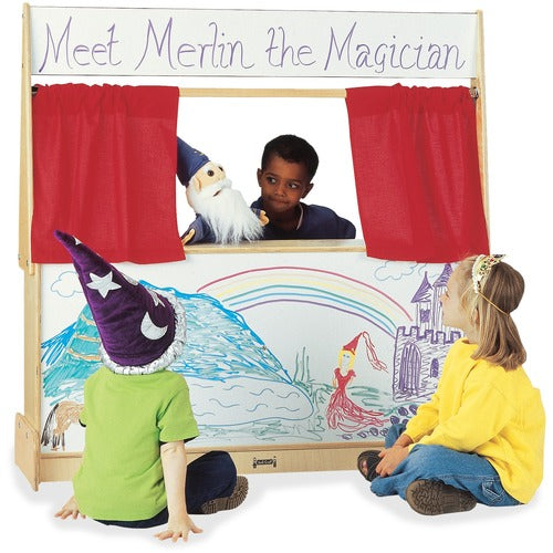 Jonti-Craft, Inc. Imagination Station, Write-n-Wipe, 49"x49"x15", Baltic