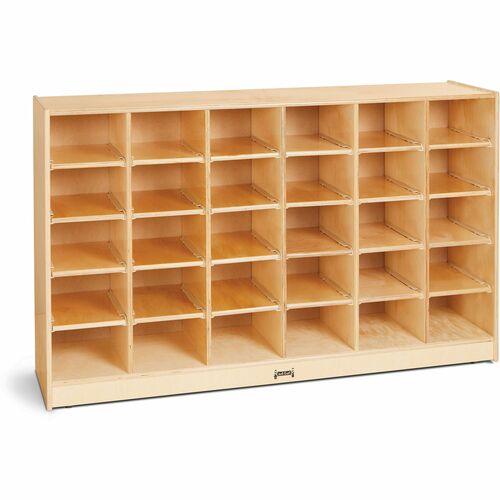 Jonti-Craft, Inc. Mobile Cubbie Unit,30 Openings,No Trays,35.5"x57.5"x15",BC