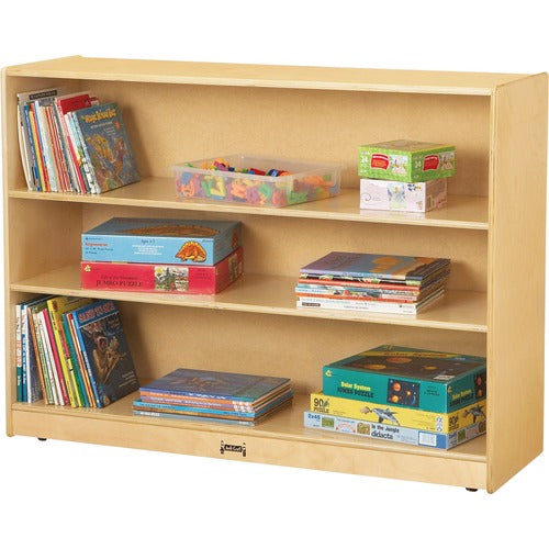 Jonti-Craft, Inc. Adjustable Bookcase, 2-Shelves, 48"x15"x35-1/2", Woodgrain