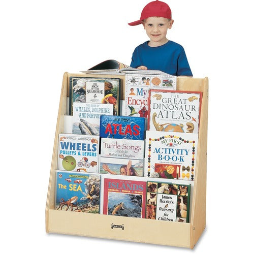 Jonti-Craft, Inc. Book Stand, Flushback, 27-1/2"x30"x13-1/2", Baltic